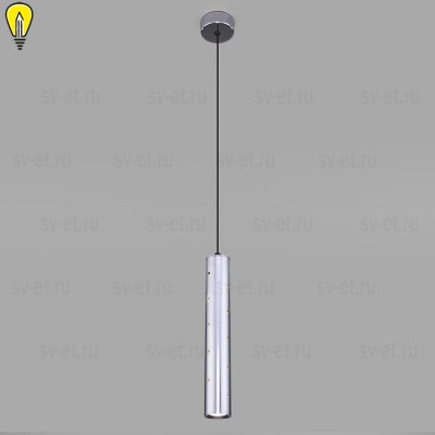 Подвесной светодиодный светильник Elektrostandard Bong 50214/1 Led хром a055666