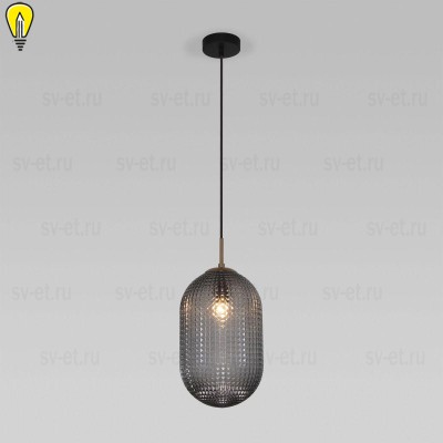 Подвесной светильник Eurosvet Gem 50261/1 темно-серый
