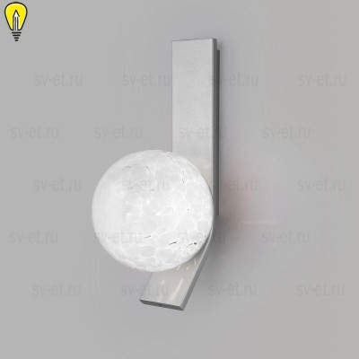 Бра Eurosvet Luxor 40019/1 серебро