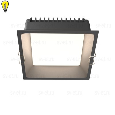 Встраиваемый светильник Technical DL056-18W3-4-6K-B