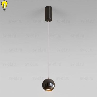 Подвесной светодиодный светильник Elektrostandard Giro 50215/1 Led черный жемчуг a055676