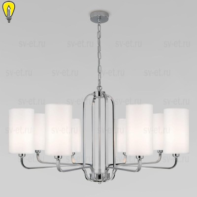 Подвесная люстра Eurosvet Purezza 60128/8 хром