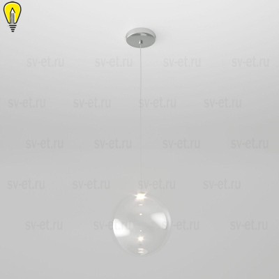 Подвесной светодиодный светильник Eurosvet Wonder 50230/1 Led прозрачный