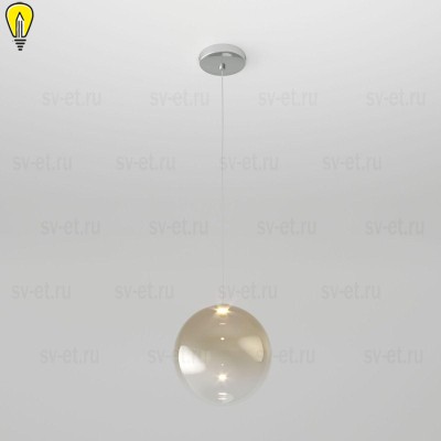 Подвесной светодиодный светильник Eurosvet Wonder 50230/1 Led янтарный