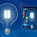 Лампа светодиодная филаментная (UL-00004861) Uniel E27 15W 4000K прозрачная LED-G125-15W/4000K/E27/CL PLS02WH