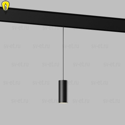 Трековый подвесной светодиодный светильник Elektrostandard Slim Magnetic Amend 85518/01 черный a063425