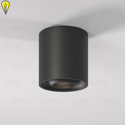 Накладной светодиодный светильник Elektrostandard Orsa 25041/LED 10W 4200K чёрный a062935
