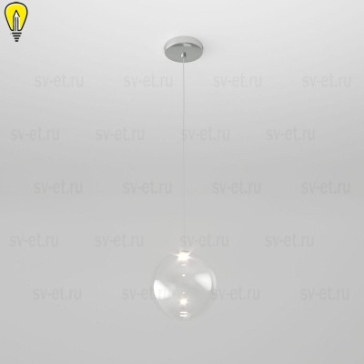 Подвесной светодиодный светильник Eurosvet Wonder 50231/1 Led прозрачный