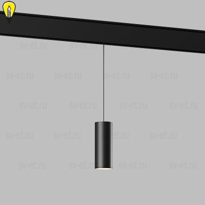Трековый подвесной светодиодный светильник Elektrostandard Slim Magnetic Amend 85519/01 черный a063426