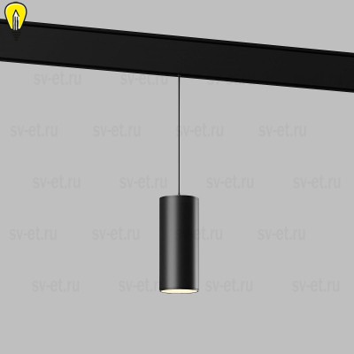 Трековый подвесной светодиодный светильник Elektrostandard Slim Magnetic Amend 85520/01 черный a063427