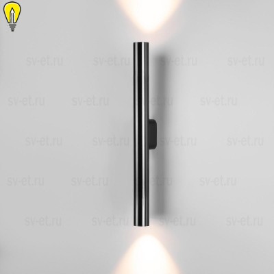 Настенный светодиодный светильник Elektrostandard Langer 40124/LED черный жемчуг a061988