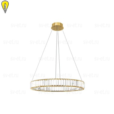 Подвесной светодиодный светильник Loft IT Crystal ring 10135/600 Gold