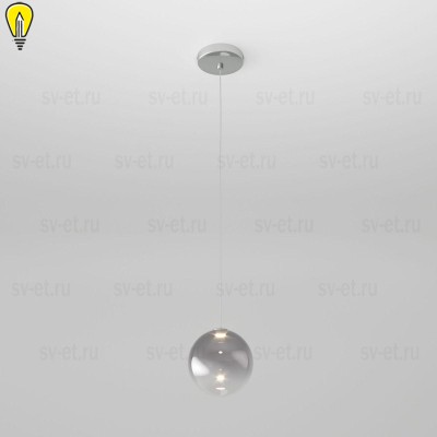 Подвесной светодиодный светильник Eurosvet Wonder 50232/1 Led дымчатый