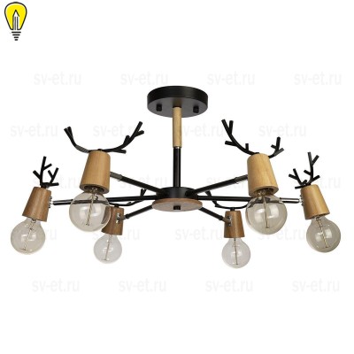 Потолочная люстра Loft IT Sven 10024/6 Black