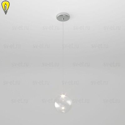 Подвесной светодиодный светильник Eurosvet Wonder 50232/1 Led прозрачный