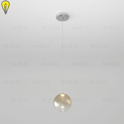 Подвесной светодиодный светильник Eurosvet Wonder 50232/1 Led янтарный