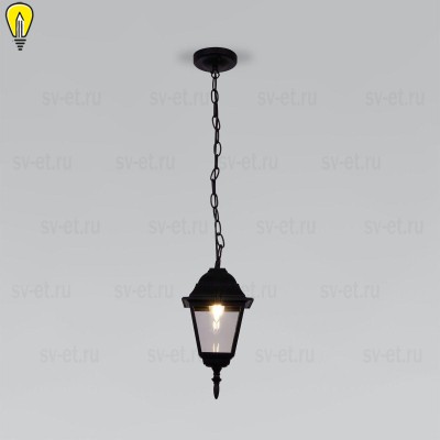 Уличный подвесной cветильник Elektrostandard Fuga 35148/H черный a058034