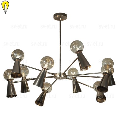 Подвесная люстра Loft IT Halley 10046/10 Gold