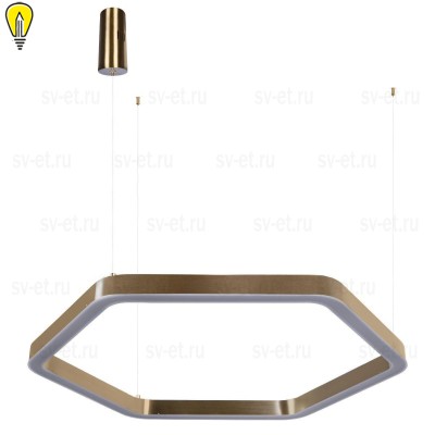 Подвесной светодиодный светильник Loft IT Titanium 10243M Gold