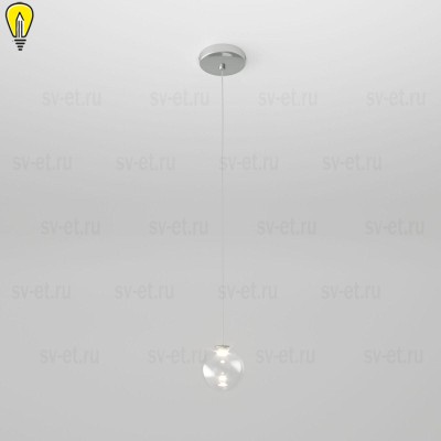 Подвесной светодиодный светильник Eurosvet Wonder 50234/1 Led прозрачный