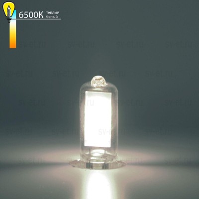 Лампа светодиодная Elektrostandard G4 5W 6500K прозрачная BLG421 4690389183591