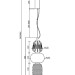 Подвесной светильник Maytoni MOD267PL-L28CH3K