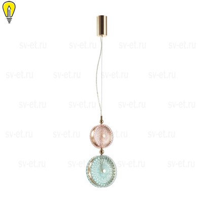 Подвесной светодиодный светильник Odeon Light Exclusive Caramella 5412/13LB