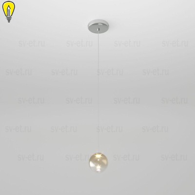 Подвесной светодиодный светильник Eurosvet Wonder 50234/1 Led янтарный
