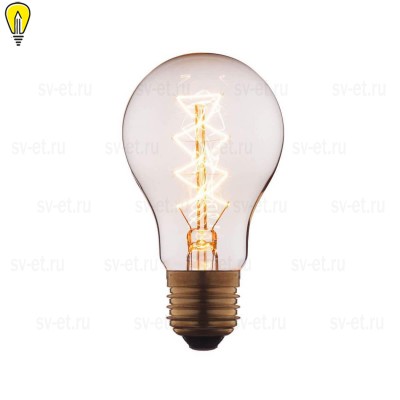 Лампа накаливания E27 40W прозрачная 1003-C