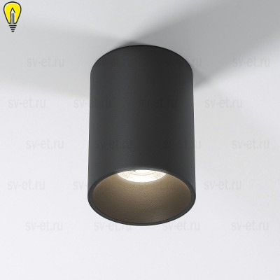 Потолочный светильник Elektrostandard Porter 25011/01 GU10 черный a064290