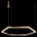 Подвесной светодиодный светильник Loft IT Titanium 10243L Gold
