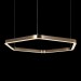 Подвесной светодиодный светильник Loft IT Titanium 10243L Gold