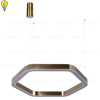 Подвесной светодиодный светильник Loft IT Titanium 10243S Gold