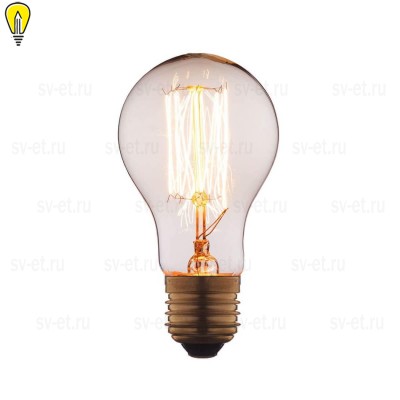 Лампа накаливания E27 40W прозрачная 1003-T