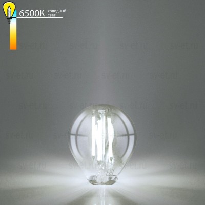 Лампа светодиодная филаментная Elektrostandard E27 8W 4200K прозрачная BLE2773 a060528