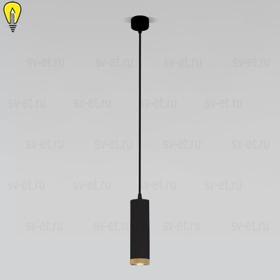 Подвесной светодиодный светильник Elektrostandard Lead 50244 LED черный a062416