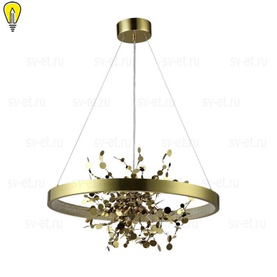 Подвесная люстра Crystal Lux GARDEN SPLED+3 D600 GOLD
