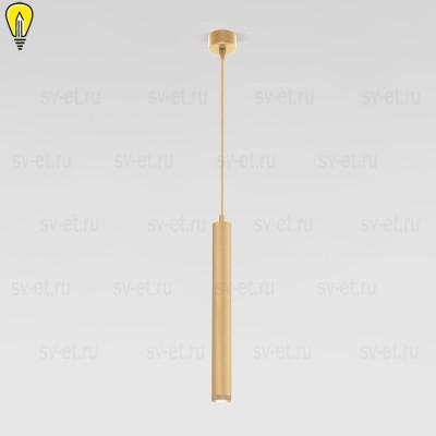 Подвесной светодиодный светильник Elektrostandard Lead 50245 LED золотой a062430