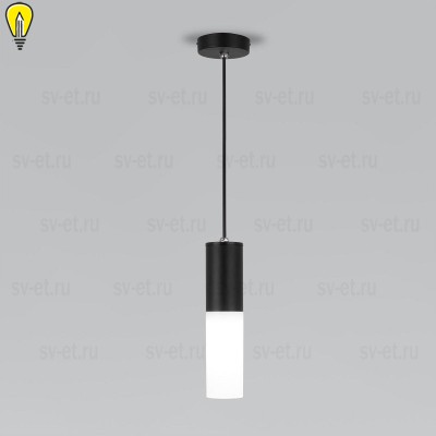 Уличный подвесной светильник Elektrostandard Glas 5602 TECHNO черный a062780