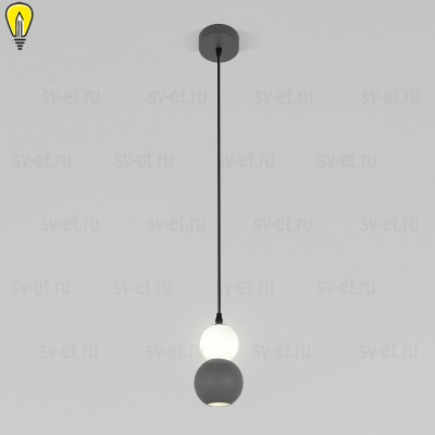 Подвесной светильник Eurosvet Polar 50250/1 LED серый