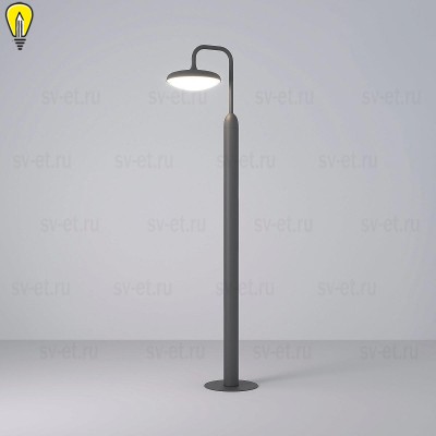 Уличный светодиодный светильник Elektrostandard Portal 35162/F серый a063027
