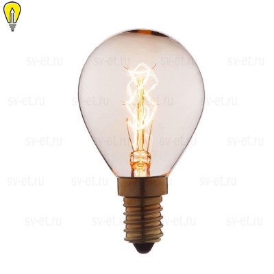 Лампа накаливания E14 25W прозрачная 4525-S