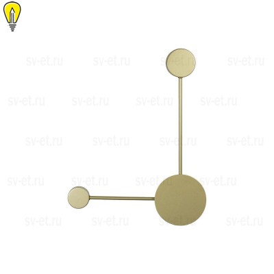 Настенный светодиодный светильник Loft IT Rays 10057GD