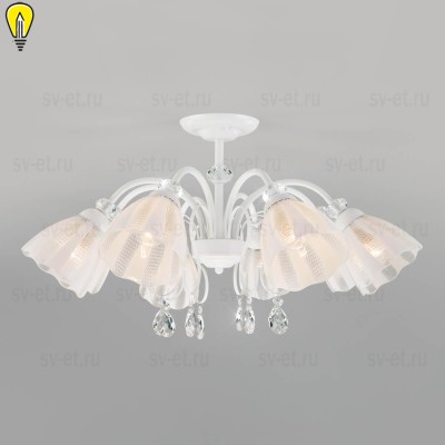 Потолочная люстра Eurosvet Floranse 30155/8 белый