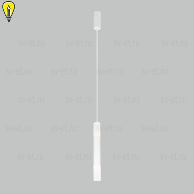 Подвесной светодиодный светильник Eurosvet Axel 50210/1 LED белый
