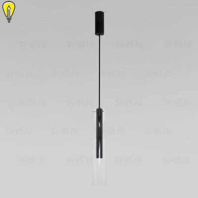 Подвесной светодиодный светильник Eurosvet Swan 50253/1 Led черный