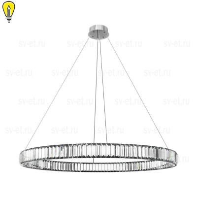 Подвесной светодиодный светильник Loft IT Crystal ring 10135/1000 Chrome