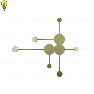 Настенный светодиодный светильник Loft IT Rays 10058GD
