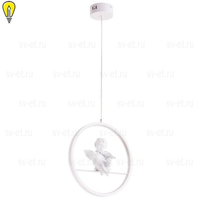 Подвесной светодиодный светильник Arte Lamp Paradise A6065SP-1WH