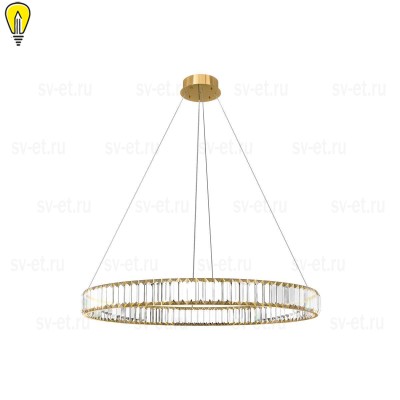 Подвесной светодиодный светильник Loft IT Crystal ring 10135/800 Gold